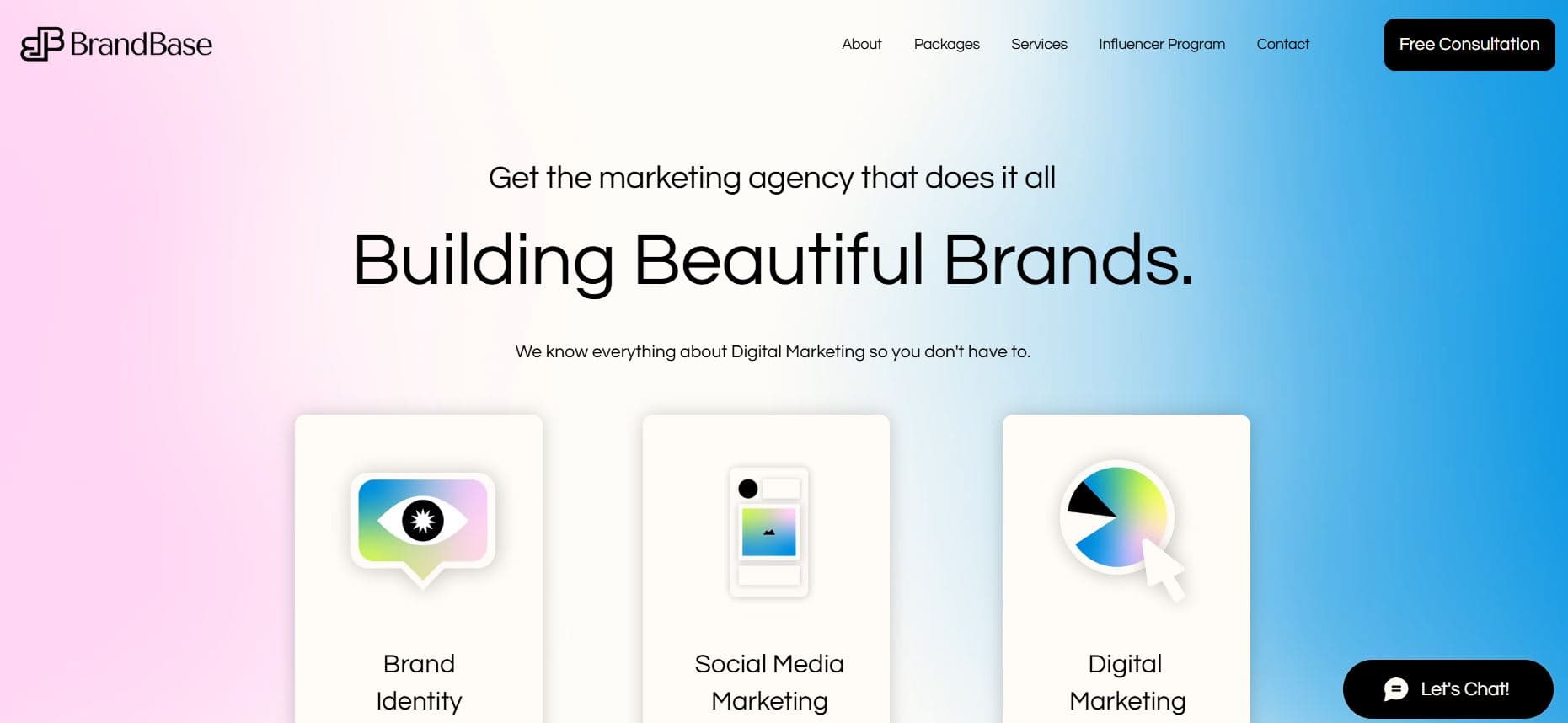 Brand Consultation Website