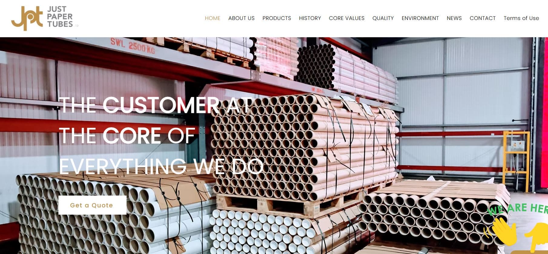 Industrial Products Website
