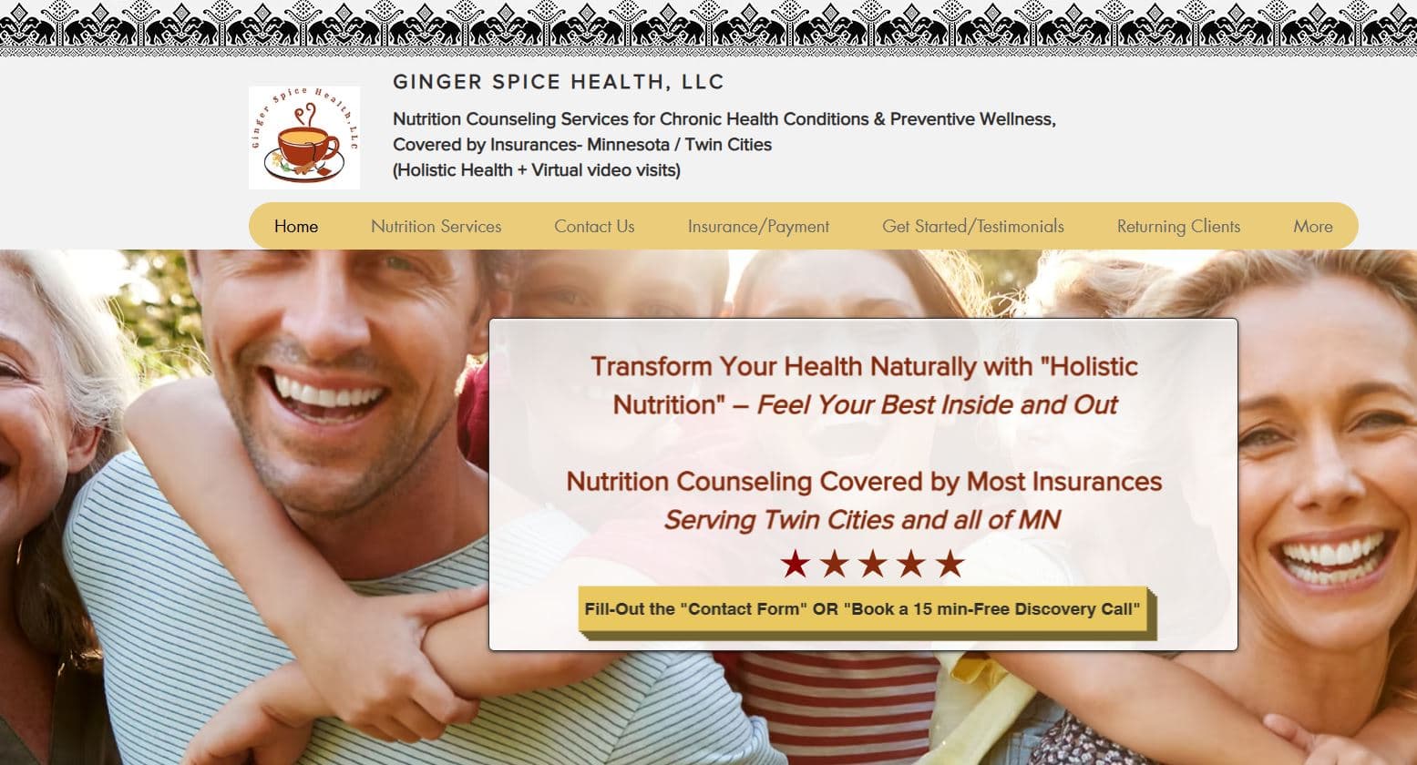 Nutrition Services Website